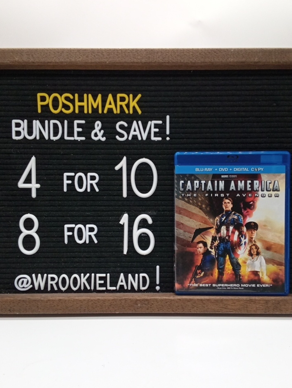 Captain AMerica The First Avenger Blu-Ray#90